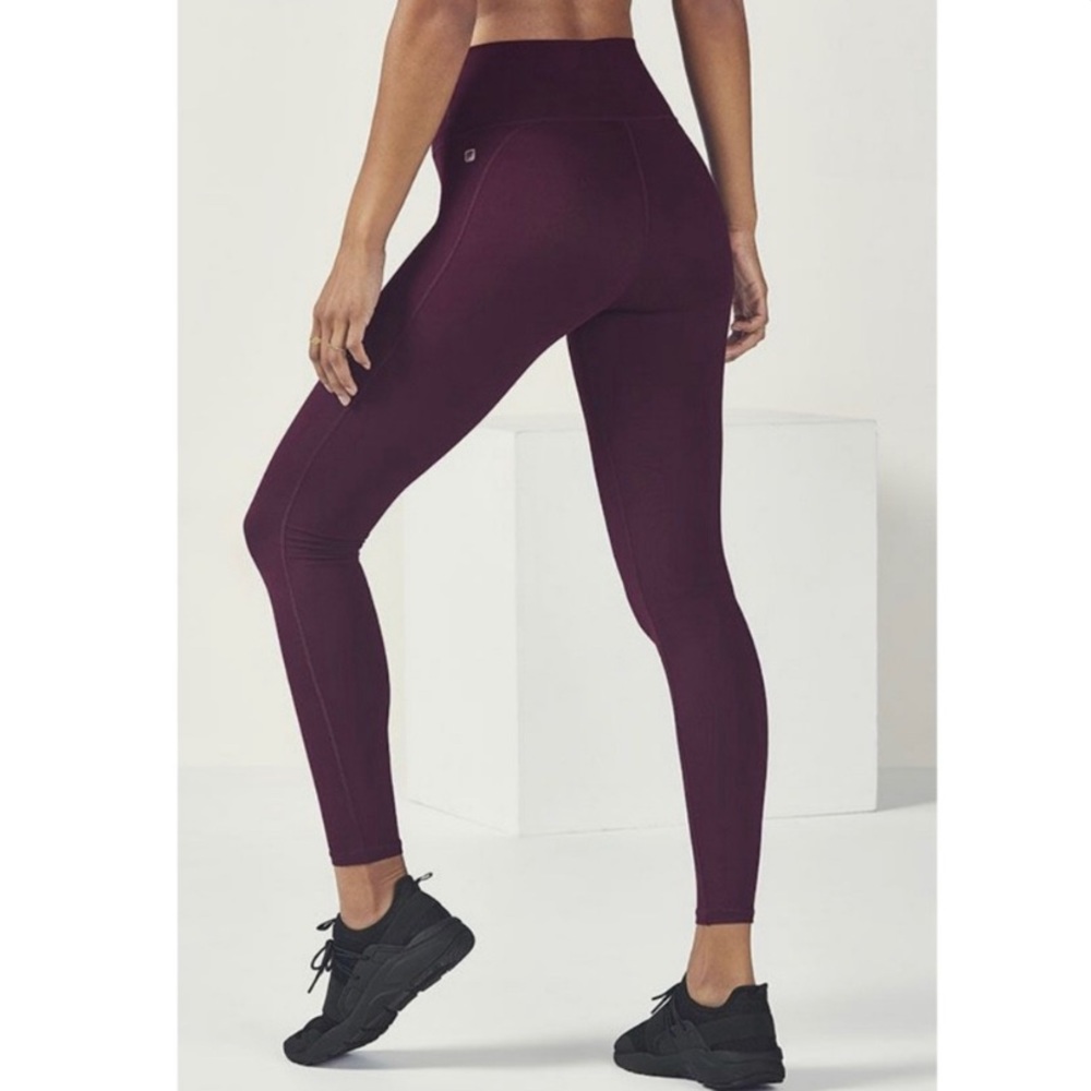 Fabletics Plum Highwaisted Leggings